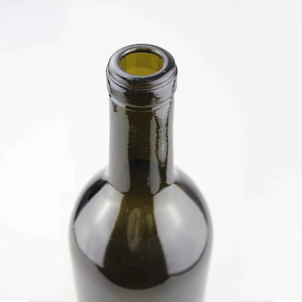 Heavy 750ml Wine Glass Bottle 