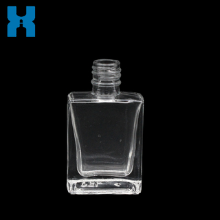 Flat 10ml Nail Polish Glass Bottle