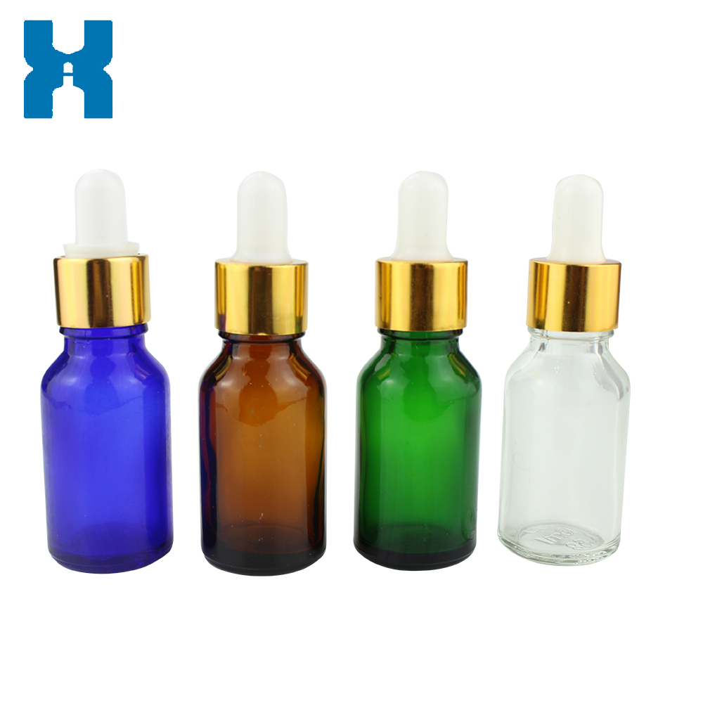 4 Different Colors Essential Oil Glass Bottle for Sale