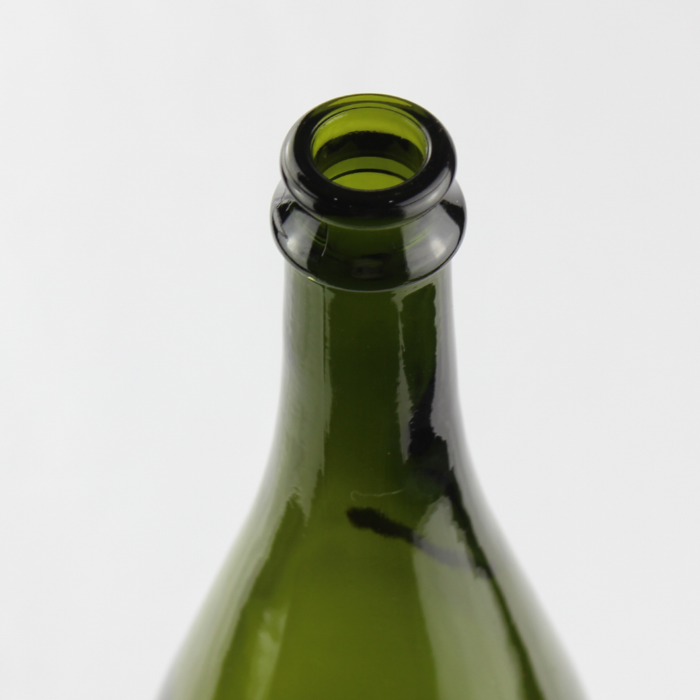 Dark Green 1.5 Liter Champagne Glass Bottle